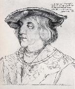 Albrecht Durer Emperor Maximilian i oil on canvas